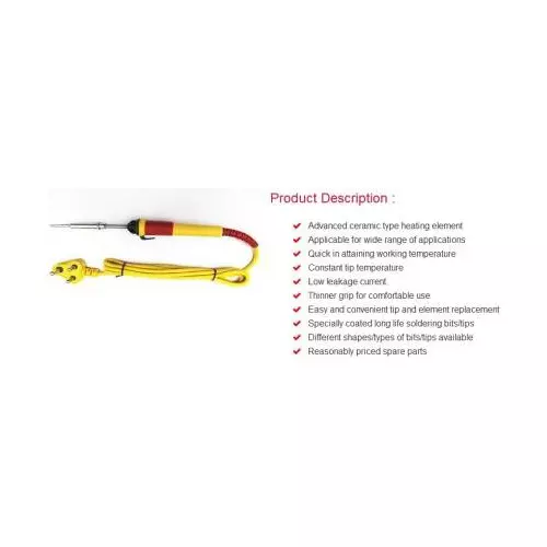 Vtronix Soldering Iron Kit 25W, VtX-25W-SIK203 (Pack of 5)
