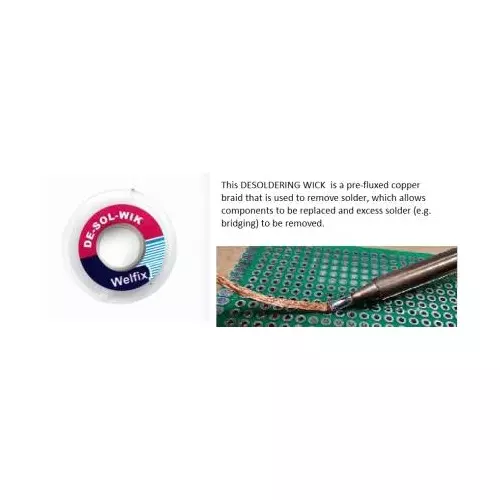 Vtronix Round Soldering Kit, VtX-25 W-SIK0434 (Pack of 11)