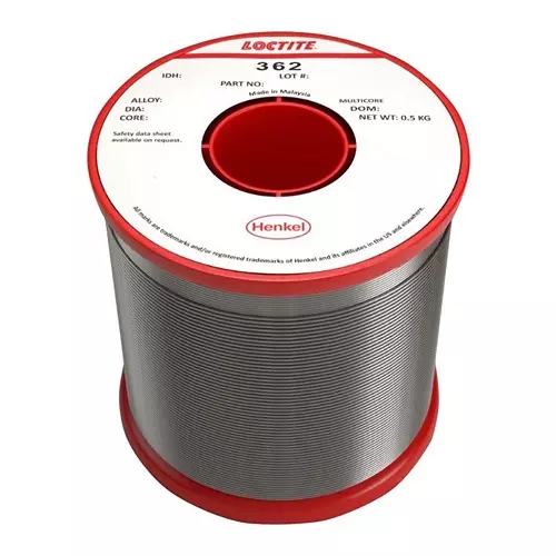 MULTICORE / LOCTITE Solder Wire, 60/40, 0.91Mm, 500G, 362 60EN 5C 0.9MM S 500G