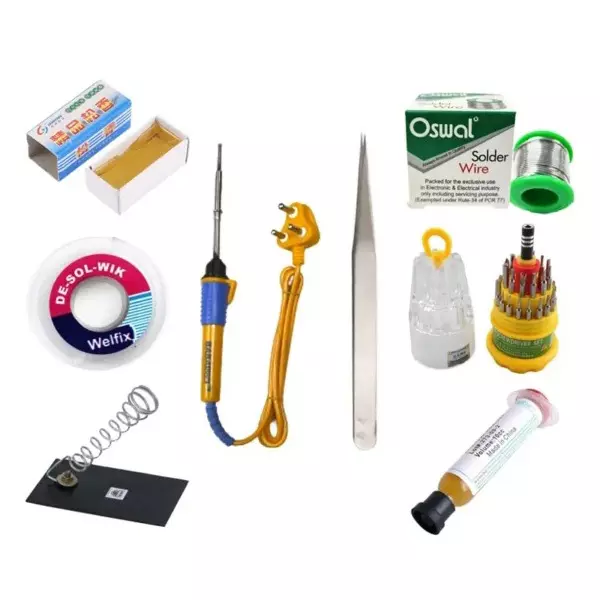BABA TOOLS 8 In 1 Beginner Complete Tool Kit 25 W Power