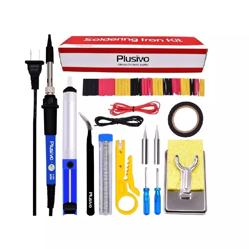 PLUSIVO Basic Soldering Kit (230V, Plug Type: EU)