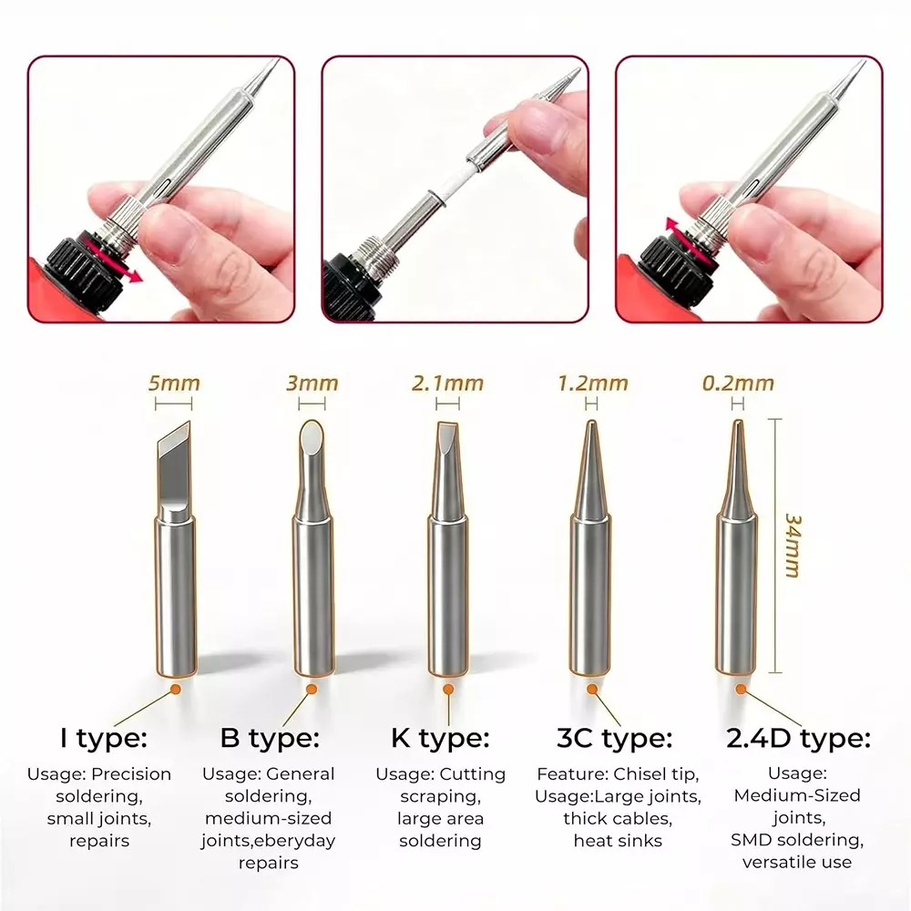 ibell-soldering-iron-kit-60-w-includes-soldering-iron-stand-solder-wire-esd-tweezers-solder-sucker-5-nozzles-6-solderingdesoldering-tips-and-a-carry-bag