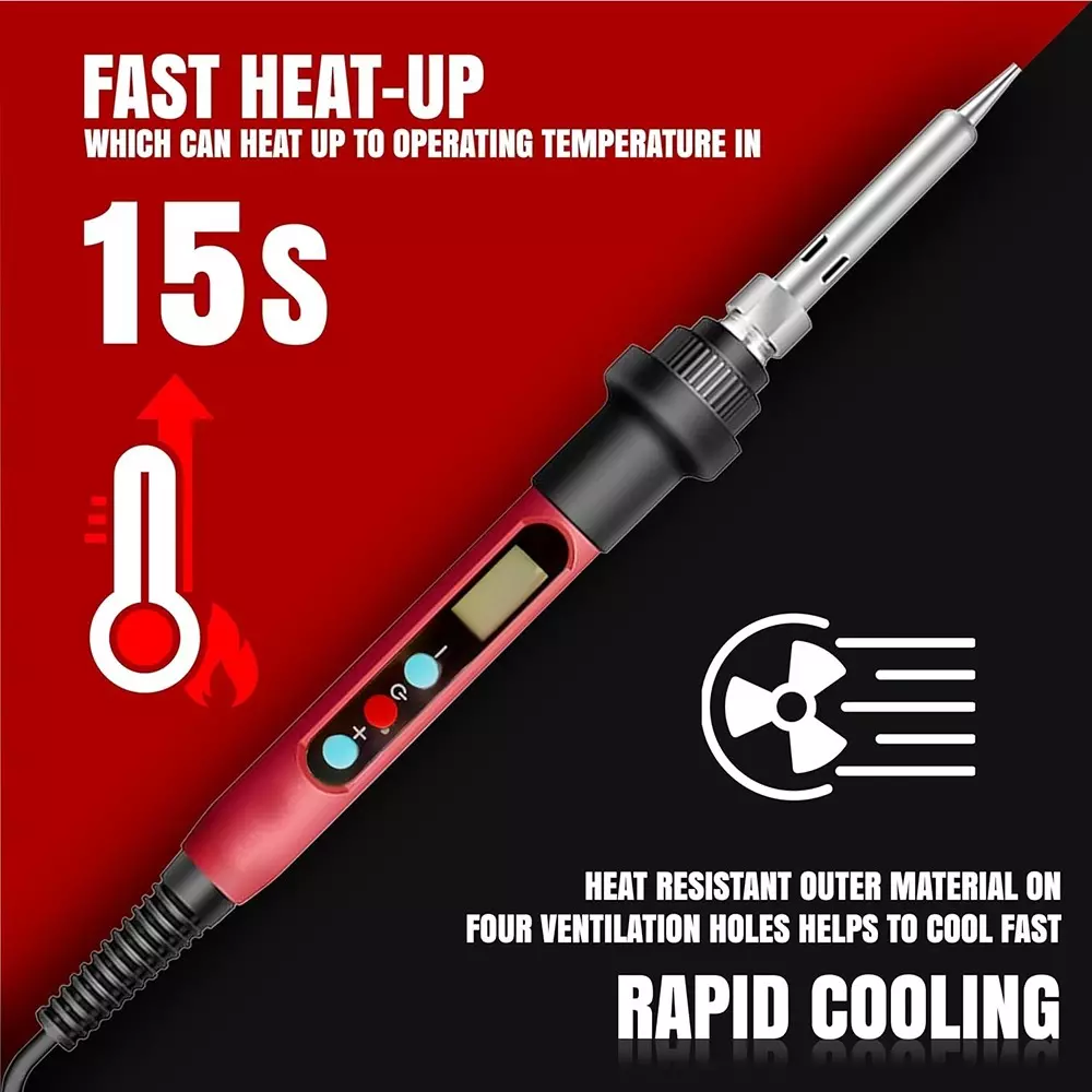 ibell-soldering-iron-kit-60-w-includes-soldering-iron-stand-solder-wire-esd-tweezers-solder-sucker-5-nozzles-6-solderingdesoldering-tips-and-a-carry-bag