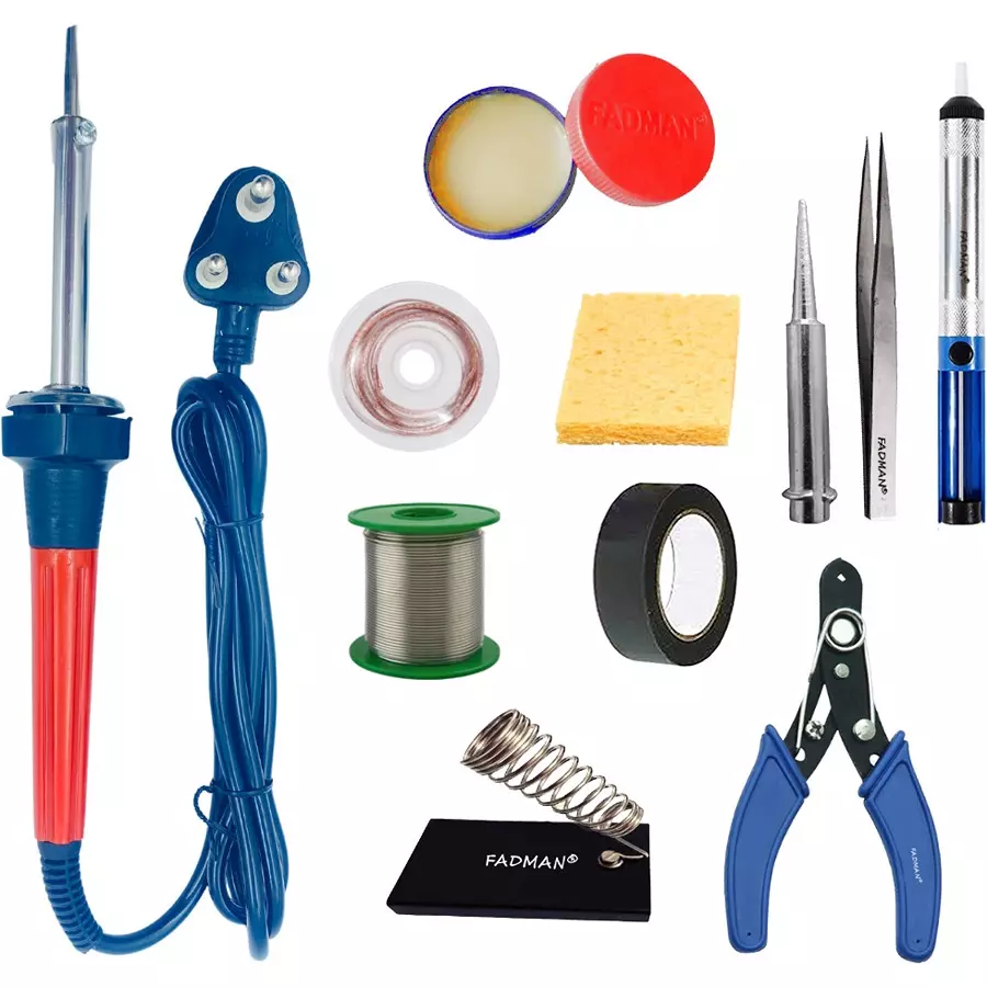 Fadman 11 In 1 Soldering Iron Kit 60 W Simple (Flat Tip)