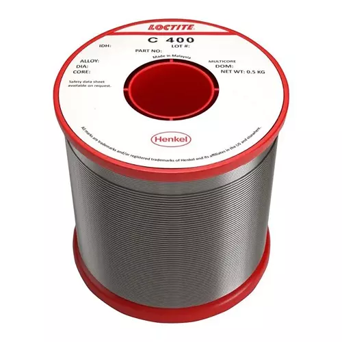 MULTICORE / LOCTITE Solder Wire, Lead Free, 1Mm, 500G, 96SC 400 5C 1.00MM