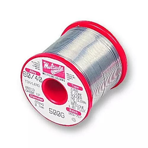 MULTICORE / LOCTITE Solder Wire, X39, 22Swg, 500G, X 39 60EN 2C 0.7MM S 500G