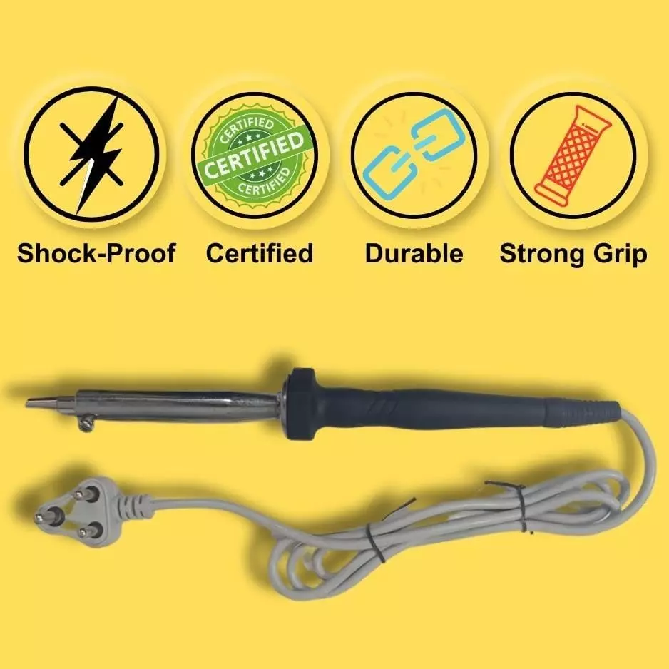 VMTRONIX Soldering Kit 125 W for Precision Electric Work (Kit of 6 Pcs)