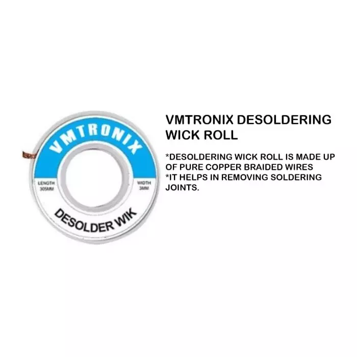 VMTRONIX Soldering Kit 125 W for Precision Electric Work (Kit of 6 Pcs)