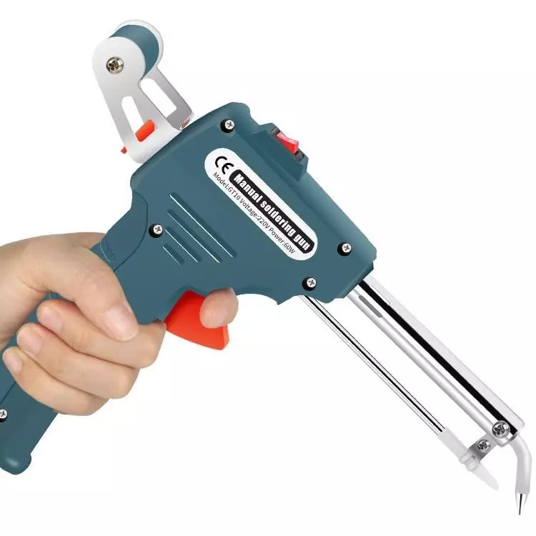 generic-portable-electric-iron-gun-green-60-w-220-v-external-heat-up-to-530c