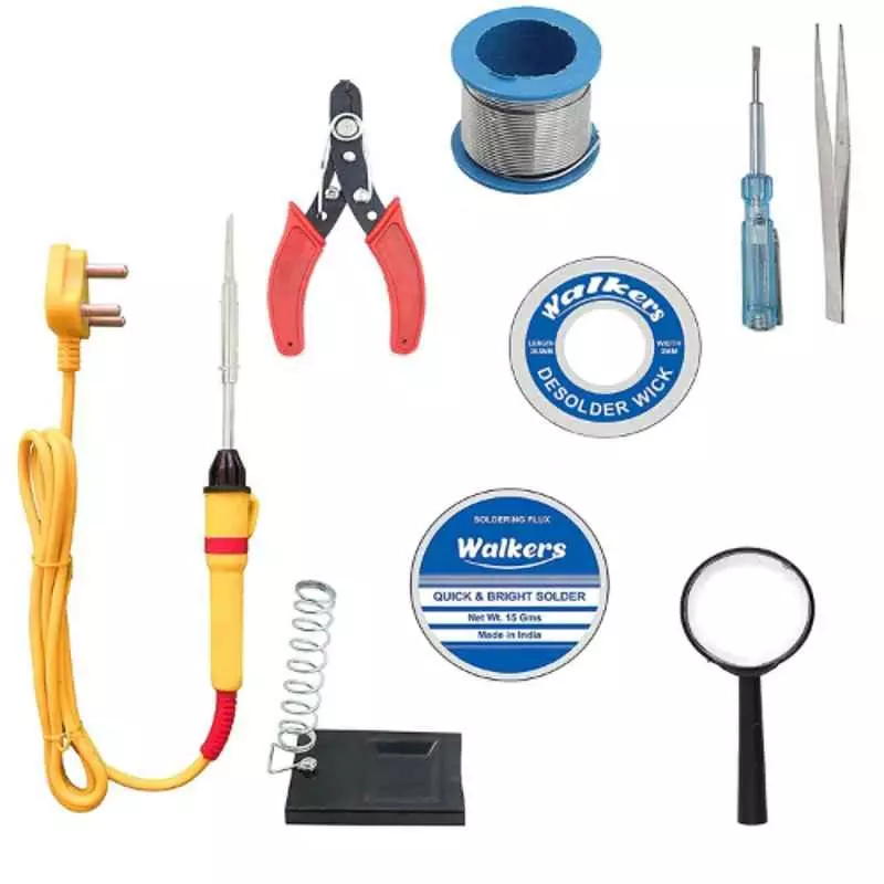 Walkers 25 W Soldering Iron Equipment Tool Kit WKCB076 (Kit of 9 pcs)