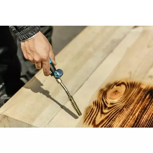 Hogert Technik Gas Soldering Kit with 140 g/h Gas Consumptiona and 150 cm Hose Length, HT2C511