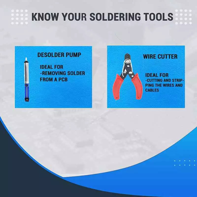 Walkers Soldering Iron Kit, Glue Gun and Voltage Tester Combo WKCB101 (Kit of 15 pcs)