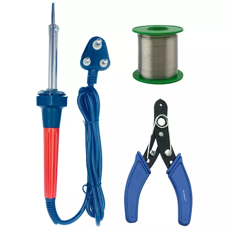 Fadman 3 In 1 Soldering Iron Kit 60 W Simple (Flat Tip)