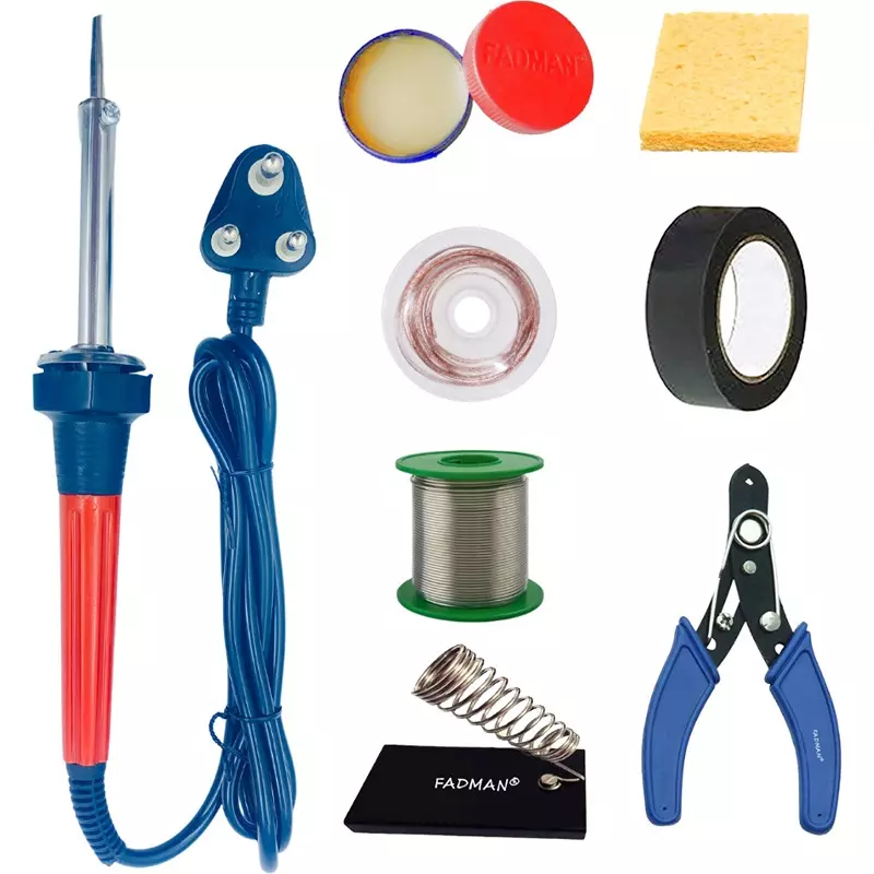 Fadman 8 In 1 Soldering Iron Kit 60 W Simple (Flat Tip)