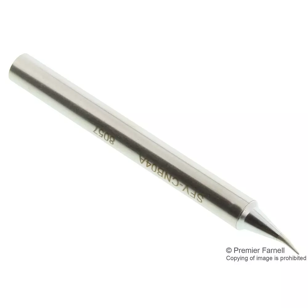 METCAL Tip, Soldering, Conical, Long, 0.4mm, SFV-CNB04A