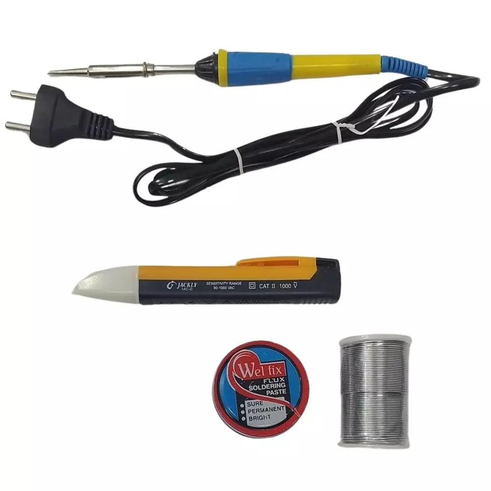 Vtronix Heavy Duty Round Tip Soldering Iron Kit 220 V for Precision Electronics Work