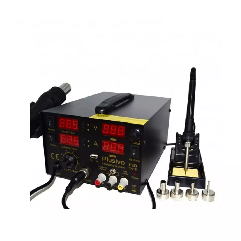 PLUSIVO 909d Soldering Station 60 W 220 V AC