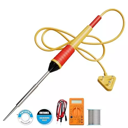 VMTRONIX Soldering Iron Kit 25 W for Precision Electric Work (Kit of 6 Pcs)