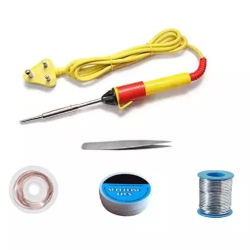 VMTRONIX Soldering Kit 25 W for Precision Electric Work (Kit of 5 Pcs)