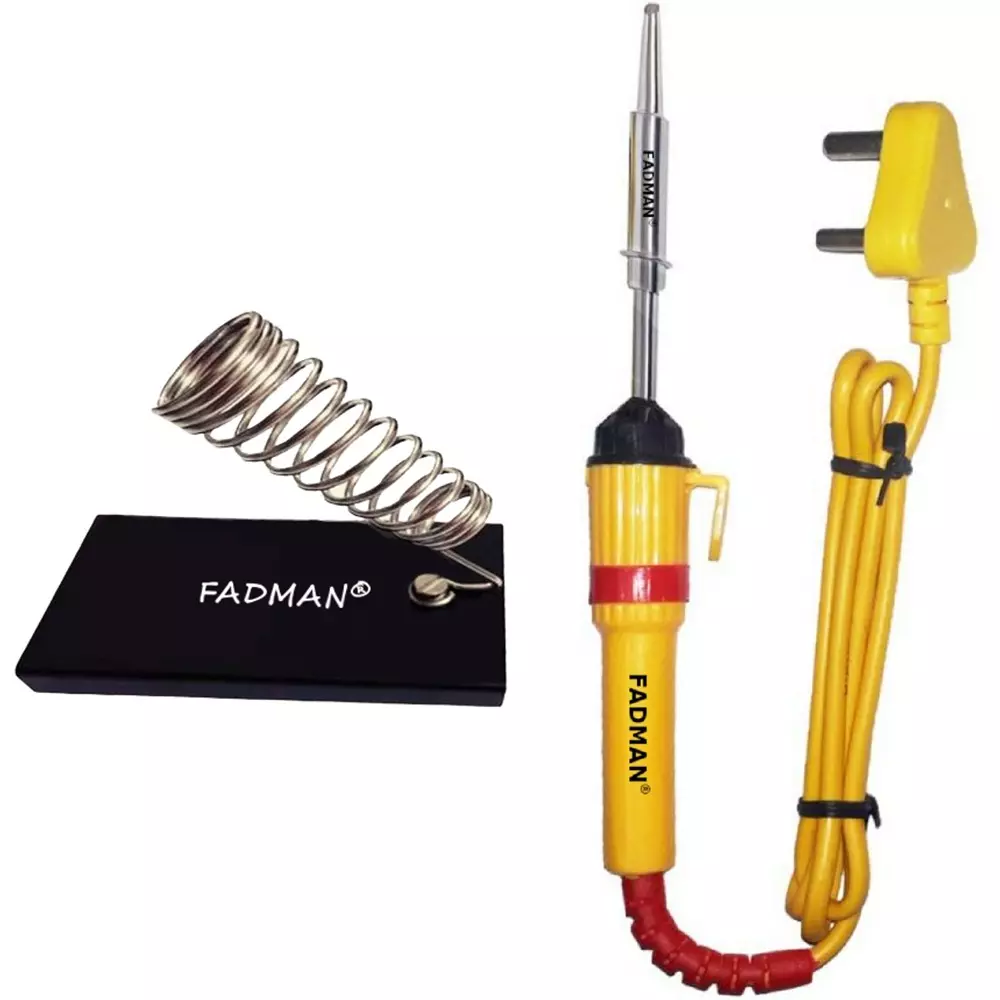 Fadman Soldering Iron Kit Bundle Set - 2 25 W Simple (Flat Tip)