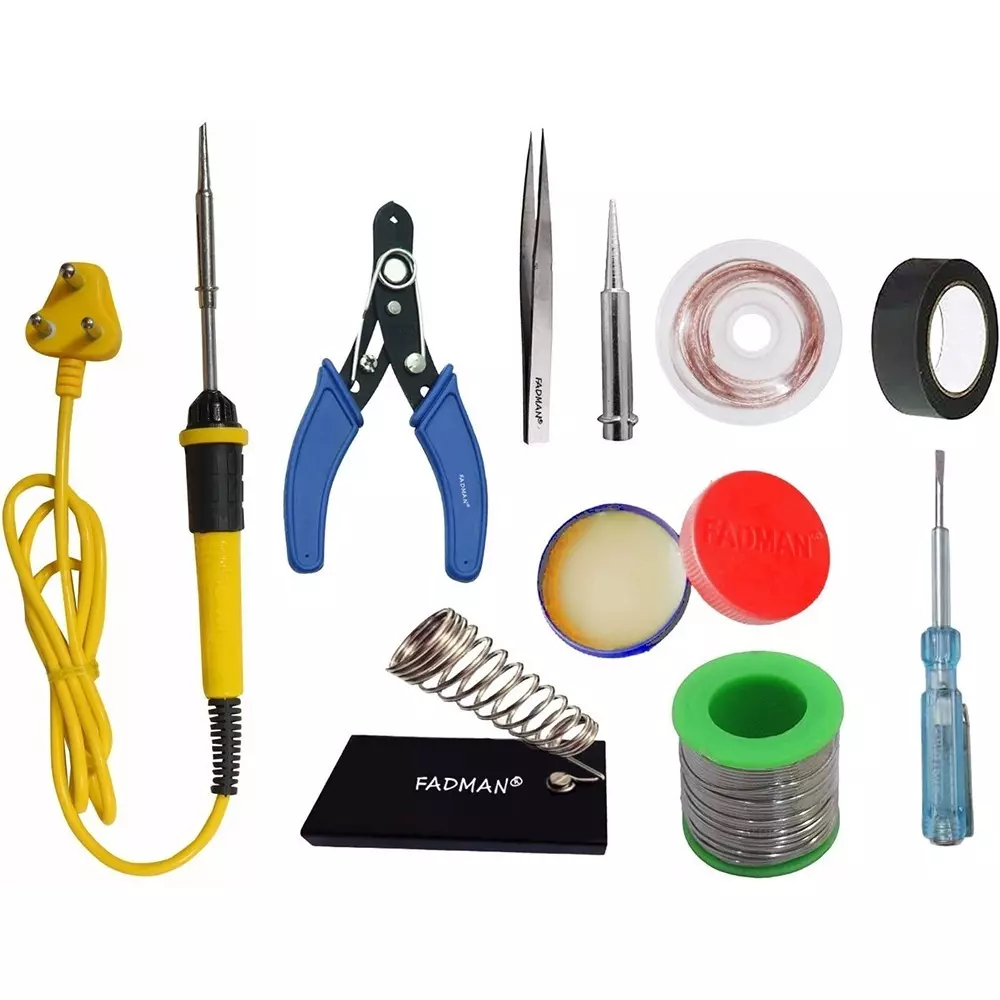 Fadman Advance 2nd 10 In 1 Soldering Iron Kit Copper, Iron & Nickle Corded 25 W