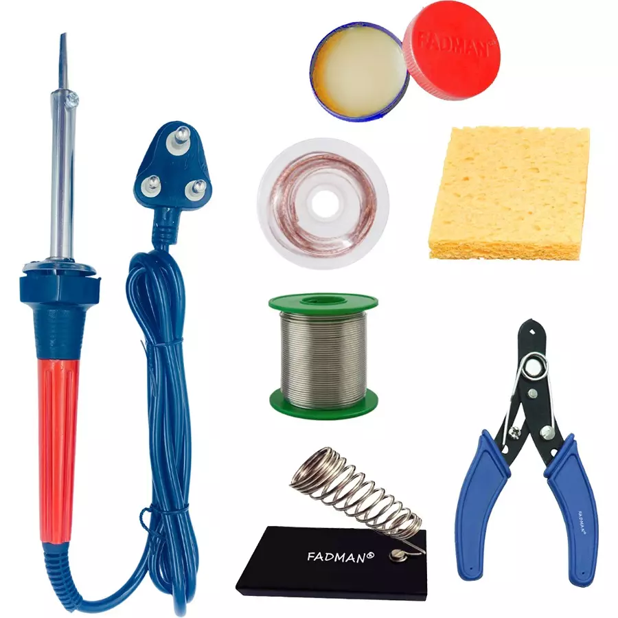 Fadman 7 In 1 Soldering Iron Kit 60 W Simple (Flat Tip)