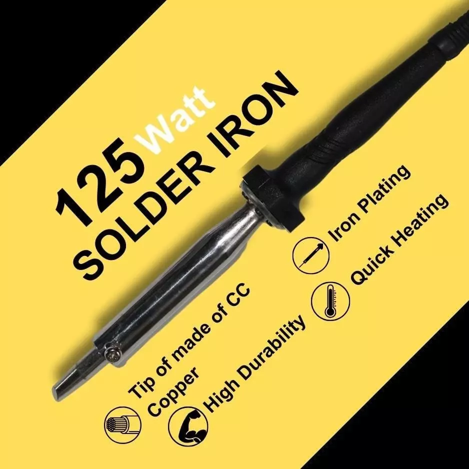 VMTRONIX Soldering Kit 125 W for Precision Electric Work (Kit of 2 Pcs)