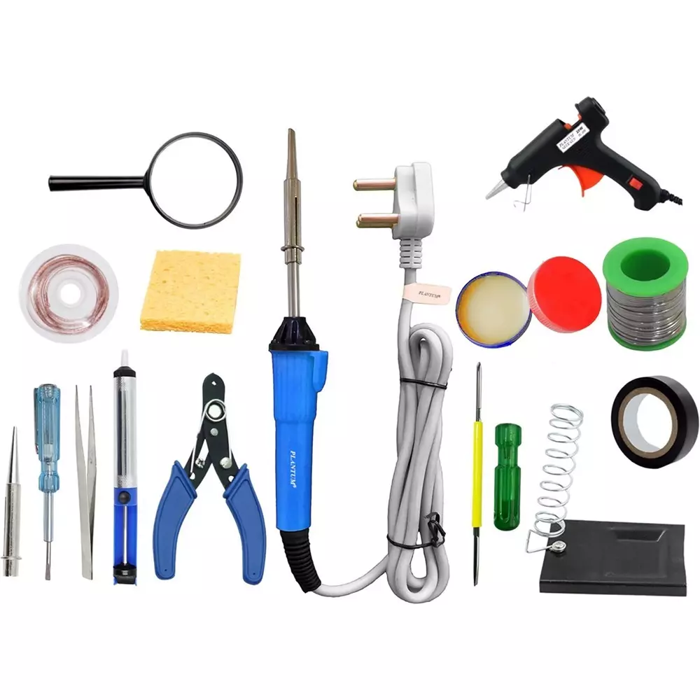 Fadman Beginner 16 In 1 Soldering Iron Kit Copper, Iron & Nickle Corded 25 W