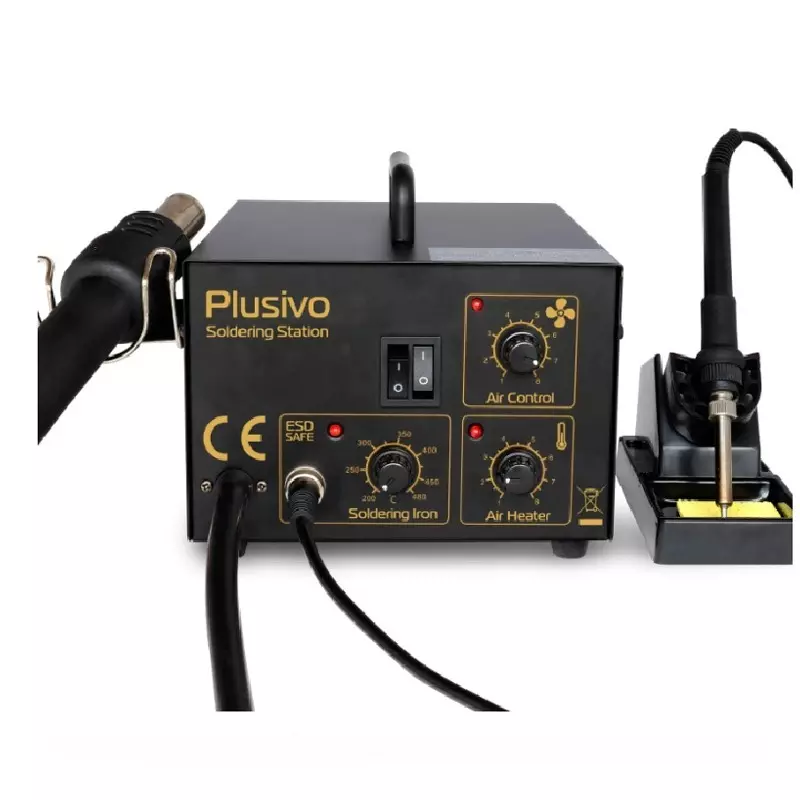 PLUSIVO 852A Soldering Station 250 W 220 V 200°C to 480°C
