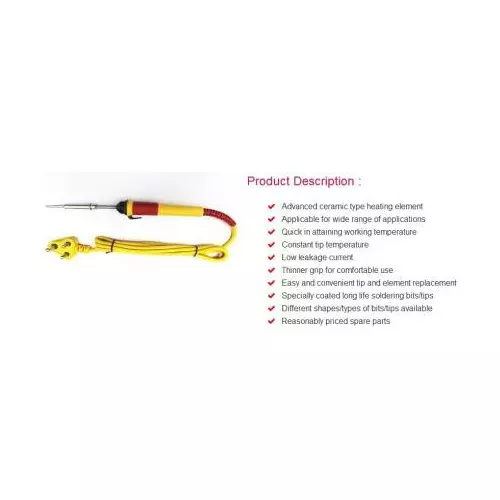 Vtronix Pointed Soldering Iron Kit 25 W, VtX-25W-SIk-008 (Pack of 13)