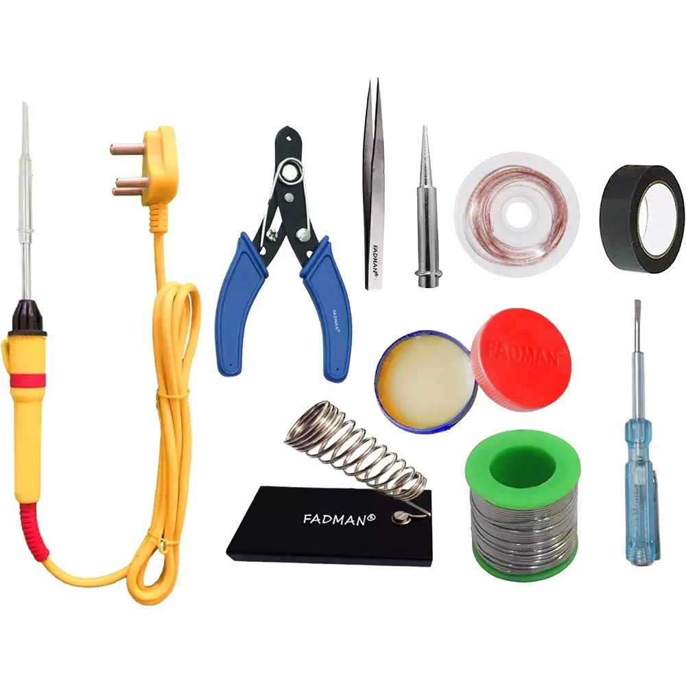 Fadman Soldering Iron Kit Advance 4th Kit Combo Pack Of 10 25 W Simple (Flat Tip)