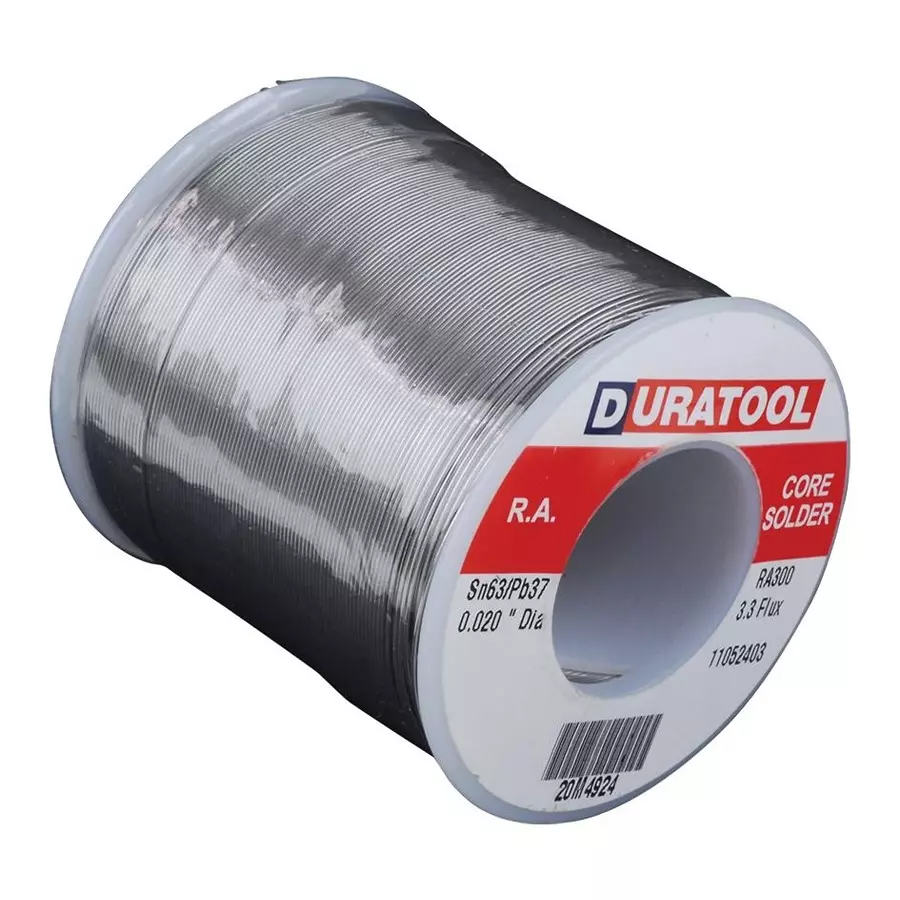 DURATOOL Solder Wire, 63/37 Sn/Pb, 1Lb, SPC22130.
