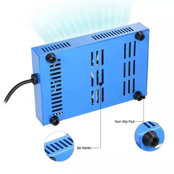 ATOZSHOP11 Soldering Pot 300 W Stainless Steel with Titanium Coating 100 Pot Dia.