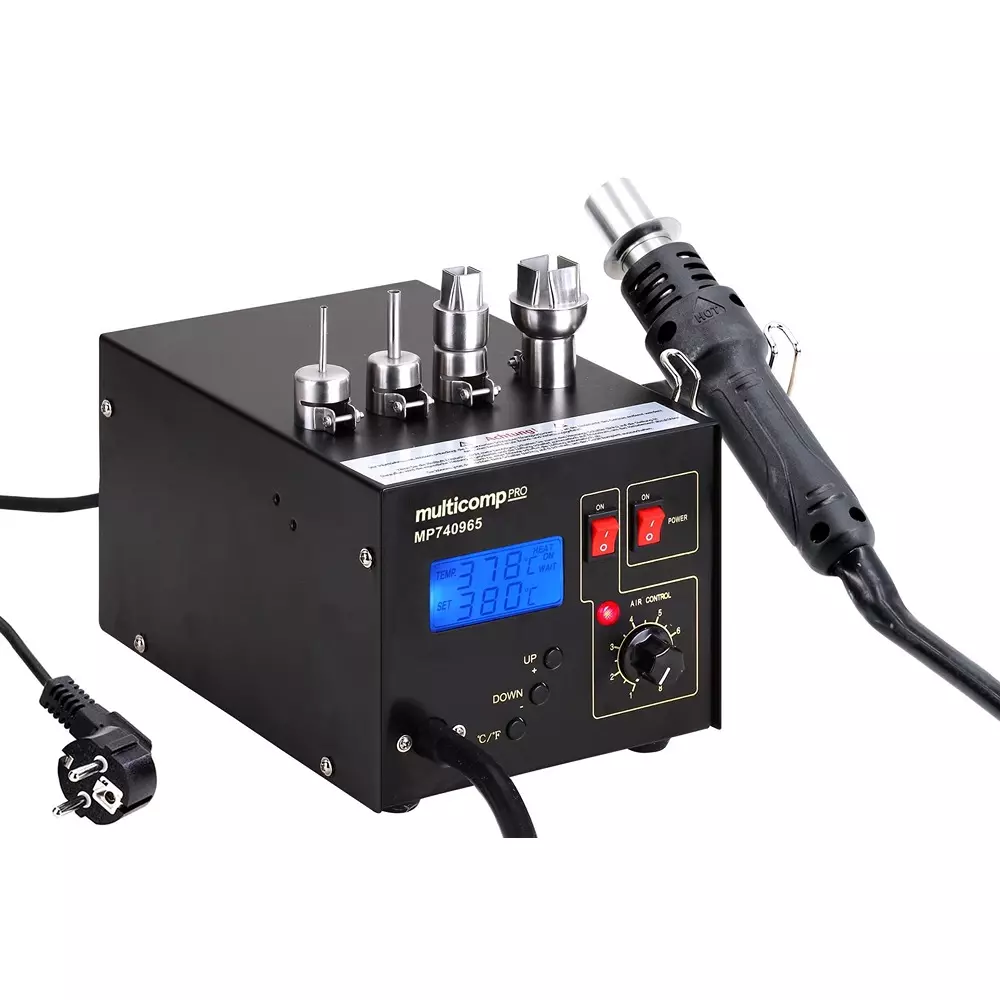 MULTICOMP PRO Soldering Station 240 V Supply Voltage VAC EU Plug Type 550 W Output Power, MP740965 EU
