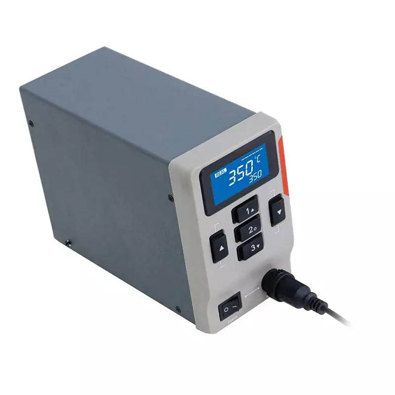 RS PRO Soldering Station LCD 230 V AC 1 Output 150 W Euro Plug, UK Soldering & Desoldering, 2713542
