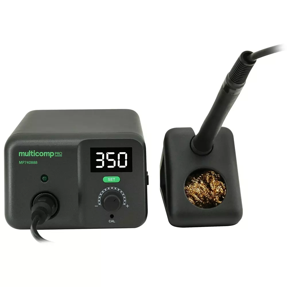 MULTICOMP PRO Soldering Station 230 V Supply Voltage VAC UK Type G Plug 80 W Output Power, MP740888 UK