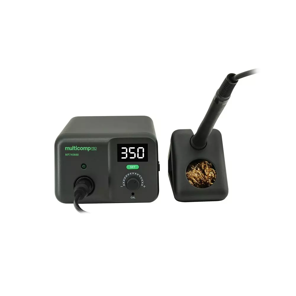 MULTICOMP PRO Soldering Station 230 V Supply Voltage VAC EU Plug Type 80 W Output Power, MP740888 EU