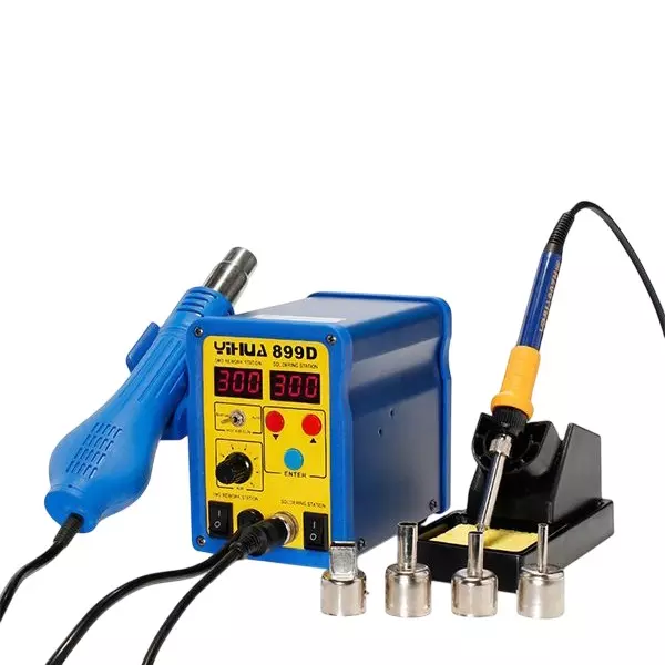 YIHUA Soldering Iron Station 100-480°C Temperature 75 W, 899D+