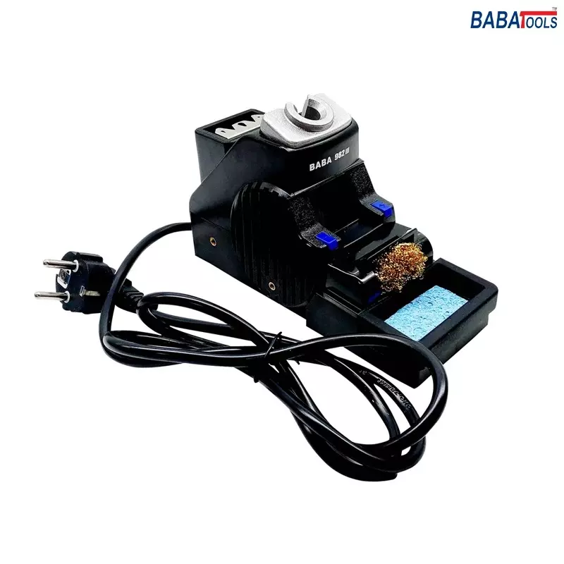 BABA TOOLS Soldering Iron Station with 3 Iron Tip for Mobile Repair, 982 III