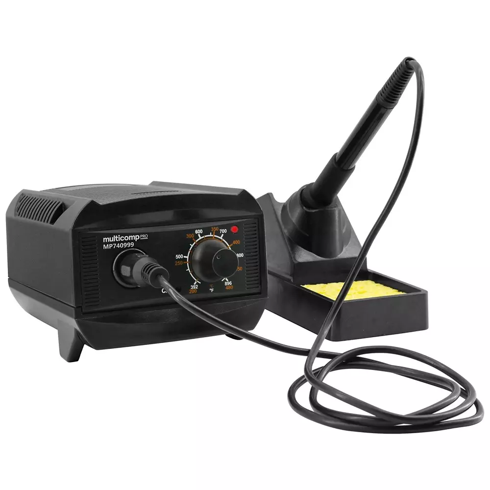 MULTICOMP PRO Soldering Station 230 V Supply Voltage VAC EU Plug Type 60 W Output Power, MP740999 EU