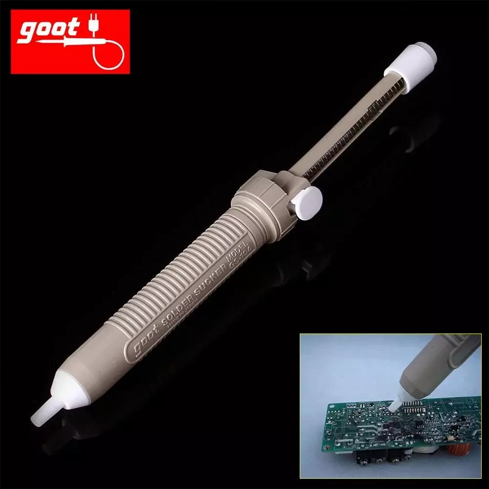 GLOBALSS Goot Desolding Pump 190 mm Pump Length for Desoldering, GS108