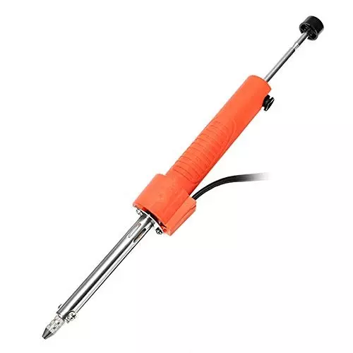 ATOZSHOP11 Electric Vacuum Solder Sucker 30 W Stainless Steel with Iron-Plated Tip