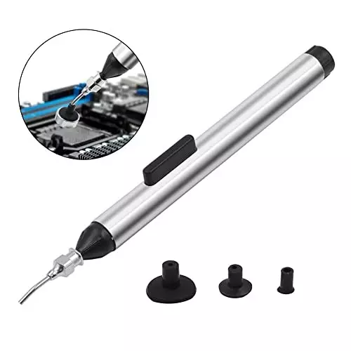 YADAV Vacuum Suction Pen with 3 Headers for IC SMD Easy Pick-Up