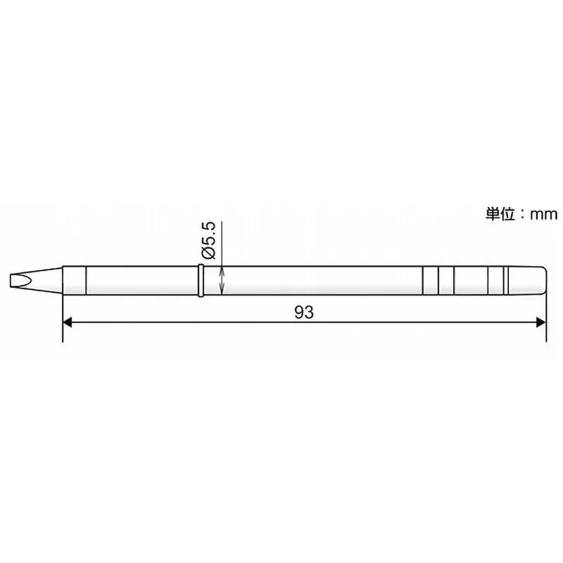 Hakko Soldering Tip Replacement T39 Series Type I, T39-ILS015 (10 LOTS) (Pack of 10)