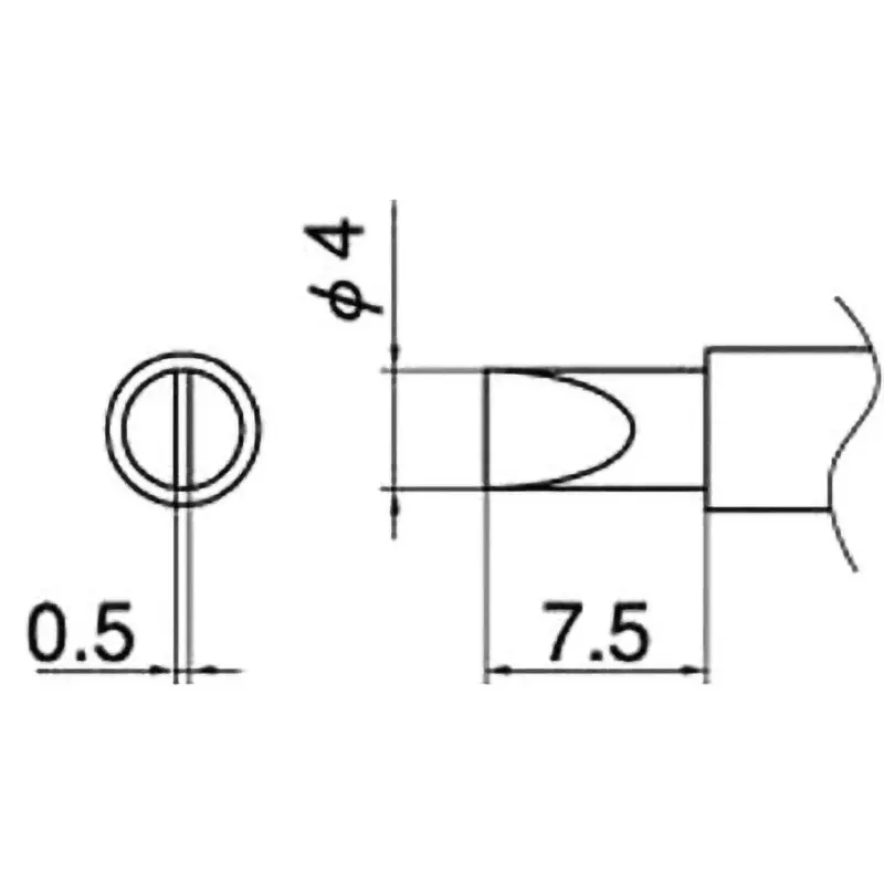 hakko-soldering-iron-replacement-tip-t11-series-for-fx-901-t11-d4-set-of-10