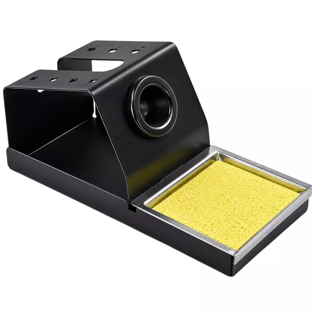 SCHOFIC Metal Alloy Soldering Iron Stand Up to 500 °C Support for 907A, 936A & 937D Soldering Irons