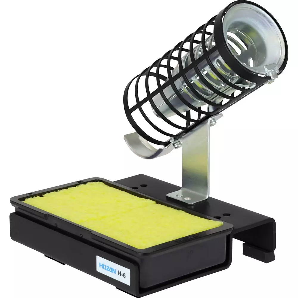 HOZAN Soldering Iron Stand Heat Resistant Metal Holder, H-6