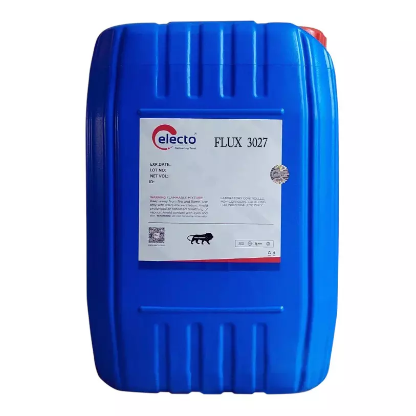 Electo 3027 Flux Liquid Item Form 20 L Can Packaging Type for Soldering