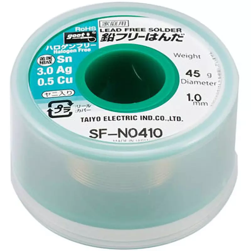 Goot Lead-Free 45G 0.6 mm Wire Diameter, SF-N0406