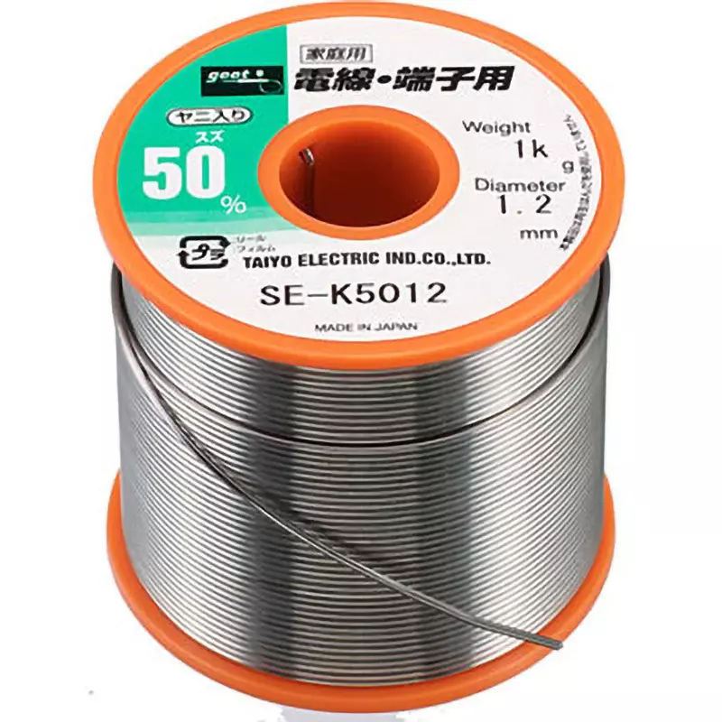 Goot Reel Winding Solder 1.2 mm Wire Diameter, SE-K5012 (1 Roll)